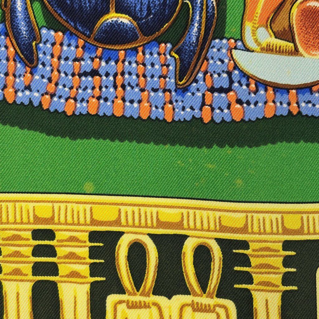 エルメス カレ90 TUTANKHAMUN スカーフ シルク レディース ブランド