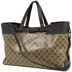 グッチ GGクリスタル トートバッグ コーティングキャンバス 336663 レディース ブランドバッグ・小物 【中古】brbag