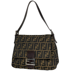 フェンディ ズッカ柄 ショルダーバッグ キャンバス レディース ブランドバッグ・小物 【中古】brbag