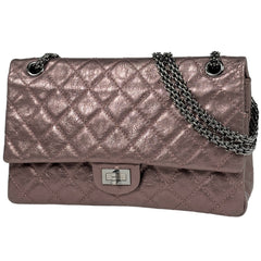 シャネル 2.55ライン チェーン ショルダーバッグ レザー レディース ブランドバッグ・小物 【中古】brbag