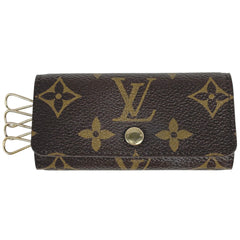 ルイ・ヴィトン ミュルティクレ 4 鍵入れ キーホルダー キーフック キーケース モノグラム ブラウン M62631 レディース ブランドバッグ・小物 【中古】brbag