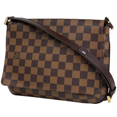 ルイ・ヴィトン ミュゼット タンゴ ロング 斜め掛け ショルダーバッグ ダミエ ブラウン N51301 レディース ブランドバッグ・小物 【中古】brbag