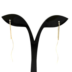 ヴァンドーム青山 デザインピアス ピアス K10 レディース ブランドジュエリー 【中古】brjwl