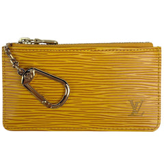 ルイ・ヴィトン ポシェット クレ 鍵入れ キーリング コインパース コインケース エピ タッシリイエロー M63809 レディース ブランドバッグ・小物 【中古】brbag