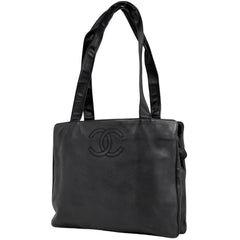 シャネル ココマーク トートバッグ ショルダーバッグ トートバッグ レザー ブラック レディース ブランドバッグ・小物 【中古】brbag