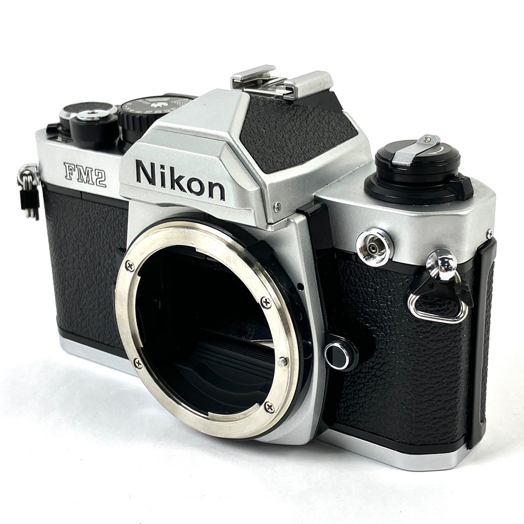 ニコン Nikon NEW FM2 シルバー ボディ フィルム マニュアルフォーカス 一眼レフカメラ カメラ 【中古】cambb