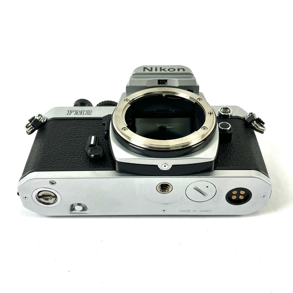 ニコン Nikon NEW FM2 シルバー ボディ フィルム マニュアルフォーカス 一眼レフカメラ カメラ 【中古】cambb