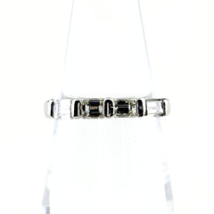 メレダイヤ デザインリング リング 9号 Pt900 ダイヤモンド レディース ノンブランドジュエリー 【中古】nbjwl