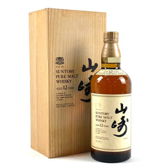 サントリー 山崎 12年 ピュアモルト 向獅子 750ml 国産ウイスキー 酒 【古酒】liqbb【東京都内限定お届け】