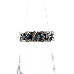 アレキサンドライト デザインリング リング 12号 Pt900 アレキサンドライト ダイヤモンド レディース ノンブランドジュエリー 【中古】nbjwl