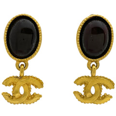 シャネル ココマーク カラーストーン イヤリング スイング グリポア イヤリング GP ゴールド レディース ブランドアクセサリー 【中古】bracc
