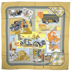 エルメス カレ90 L Elegance et le Confort en Automobile スカーフ シルク レディース ブランドバッグ・小物 【中古】brbag
