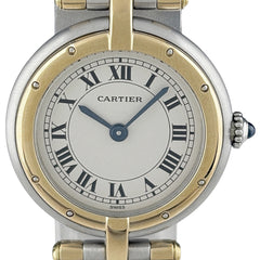 カルティエ パンテール ヴァンドーム SM 3ロウ W25030B8 腕時計 SS YG クォーツ レディース 時計 【中古】wtcbb