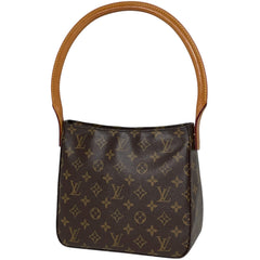 ルイ・ヴィトン ルーピング MM 肩掛け ワンショルダー ショルダーバッグ モノグラム ブラウン M51146 レディース ブランドバッグ・小物 【中古】brbag