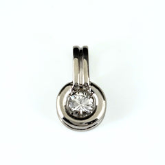 ダイヤモンド デザインペンダントトップ プラチナ ペンダントトップ Pt900 ダイヤモンド レディース ノンブランドジュエリー 【中古】nbjwl