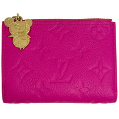 ルイ・ヴィトン ポルトフォイユ リサ 二つ折り財布 モノグラムアンプラント M14087 レディース ブランドバッグ・小物 【中古】brbag