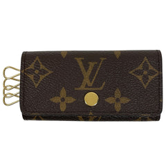 ルイ・ヴィトン ミュルティクレ 4 鍵入れ キーフック キーホルダー キーケース モノグラム ブラウン M69517 レディース ブランドバッグ・小物 【中古】brbag