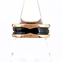 ブルガリ PG ビーゼロワンリング セラミック 20.5号 メンズ ブランドジュエリー 中古 brjwl