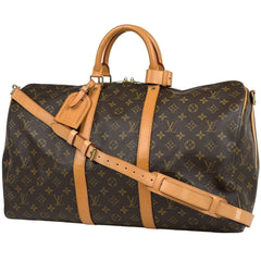 ルイ・ヴィトン キーポル バンドリエール 50 旅行 出張 ボストンバッグ モノグラム ブラウン M41416 レディース ブランドバッグ・小物 【中古】brbag