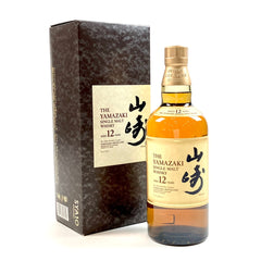 【東京都内限定お届け】 サントリー SUNTORY 山崎 12年 シングルモルト 旧 700ml 国産ウイスキー 酒 【古酒】liqbb