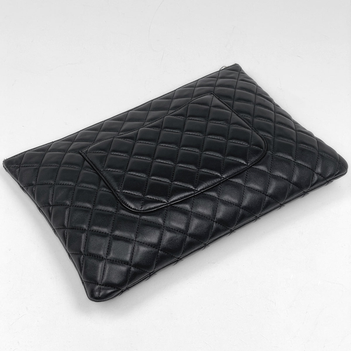 シャネル マトラッセ レザー ココマーク クラッチ セカンド ハンド バッグ シャネル ココマーク クラッチバッグ マトラッセ セカンドバッグ