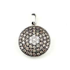 メレダイヤ ペンダントトップ WG ホワイトゴールド ペンダントトップ K18 WG ダイヤモンド レディース ノンブランドジュエリー 【中古】nbjwl