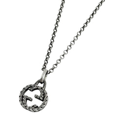 グッチ ネックレス シルバー925 レディース ブランドアクセサリー 【中古】bracc