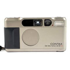 コンタックス CONTAX T2 D チタンシルバー ［ジャンク品］ フィルム コンパクトカメラ カメラ 【中古】cambb