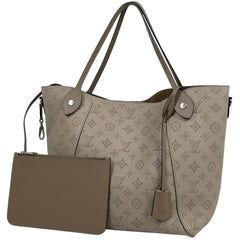 ルイ・ヴィトン ヒナ MM ショルダーバッグ トートバッグ モノグラムマヒナ ガレ(グレージュ) M53140 レディース ブランドバッグ・小物 【中古】brbag