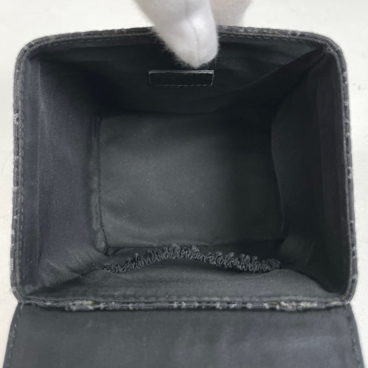 【希少・美品】クリスチャンディオール バニティバッグ トロッター柄 化粧ポーチ Christian Dior バニティバッグ トロッター 激レア 限定品 ポーチ