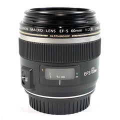 キヤノン Canon EF-S 60mm F2.8 MACRO USM 一眼カメラ用レンズ（オートフォーカス） カメラ 【中古】cambb