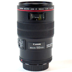 キヤノン Canon EF 100mm F2.8L MACRO IS USM 一眼カメラ用レンズ（オートフォーカス） カメラ 【中古】cambb