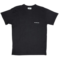 バレンシアガ ロゴ 半袖Ｔシャツ トップス コットン メンズ ブランドアパレル 【中古】brapp