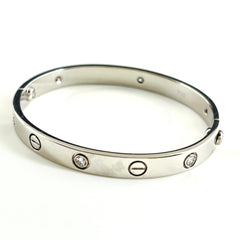 カルティエ ラブ ブレスレット ブレスレット 750 ダイヤモンド レディース ブランドジュエリー 【中古】brjwl