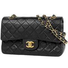 シャネル マトラッセ Wフラップ チェーン ショルダーバッグ ココマーク ショルダーバッグ レザー ブラック A01113 レディース ブランドバッグ・小物 【中古】brbag