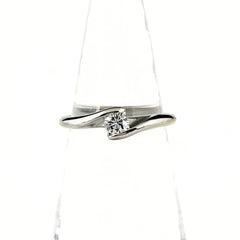 ダイヤモンド デザインリング プラチナ 指輪 リング 10号 Pt900 ダイヤモンド レディース ノンブランドジュエリー 【中古】nbjwl