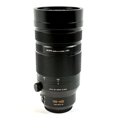 パナソニック Panasonic LEICA DG VARIO-ELMAR 100-400mm F4.0-6.3 ASPH. POWER O.I.S. H-RS100400 一眼カメラ用レンズ（オートフォーカス） カメラ 【中古】cambb