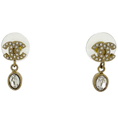 シャネル ココマーク ラインストーン ピアス スイング ピアス GP ゴールド レディース ブランドアクセサリー 【中古】bracc