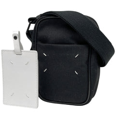 メゾン マルジェラ ミニ カメラバッグ 斜め掛け ショルダーバッグ ナイロンキャンバス ブラック S55WG0119 レディース ブランドバッグ・小物 【中古】brbag