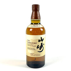【東京都内限定お届け】 サントリー SUNTORY 山崎 100周年記念 シングルモルト ジャパニーズ 700ml 国産ウイスキー 酒 【古酒】liqbb