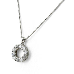 メレダイヤ デザインネックレス ネックレス Pt900 Pt850 ダイヤモンド レディース ノンブランドジュエリー 【中古】nbjwl