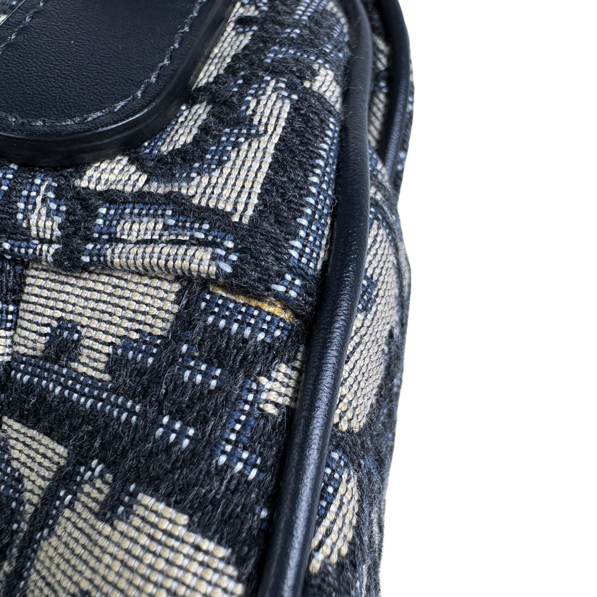 【未使用】クリスチャンディオール 名刺入れ オブリーク トロッター柄 サドル クリスチャンディオール 名刺入れ オブリーク トロッター レザー