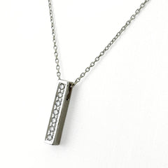 タサキ メレダイヤ デザインネックレス WG ホワイトゴールド ペンダント ネックレス K18 WG ダイヤモンド レディース ブランドジュエリー 【中古】brjwl