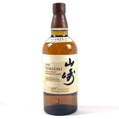 サントリー 山崎 100周年記念 シングルモルト ジャパニーズ 700ml 国産ウイスキー 酒 【古酒】liqbb【東京都内限定お届け】