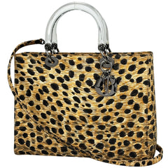 クリスチャンディオール レディディオール ハンドバッグ キャンバス レディース ブランドバッグ・小物 【中古】brbag