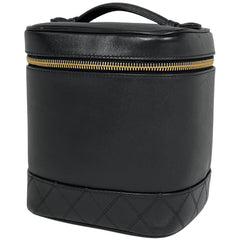 シャネル ココマーク バニティバッグ メイク 小物 ビコローレ 化粧ポーチ レザー ブラック A01619 レディース ブランドバッグ・小物 【中古】brbag