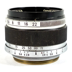 キヤノン Canon 35mm F2.8 Lマウント L39 レンジファインダーカメラ用レンズ カメラ 【中古】cambb