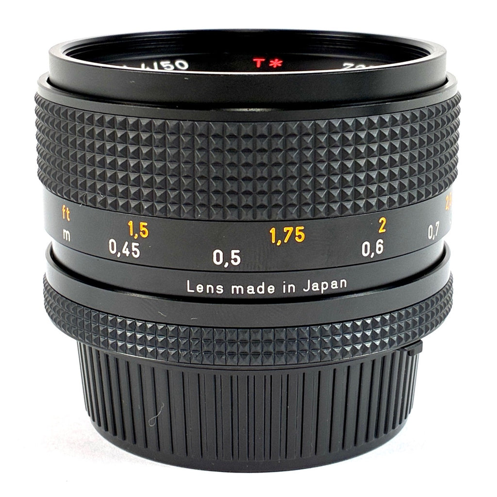 CONTAX（コンタックス）Planar 50mm F1.4 バイセル公式】コンタックス CONTAX Planar T* 50mm F1.4 MMJ プラナー