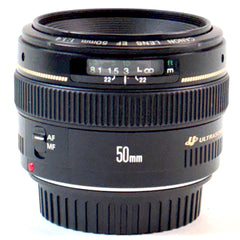 キヤノン Canon EF 50mm F1.4 USM 一眼カメラ用レンズ（オートフォーカス） カメラ 【中古】cambb
