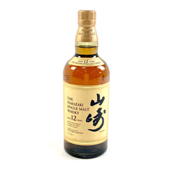 サントリー 山崎 12年 シングルモルト 旧 700ml 国産ウイスキー 酒 【古酒】liqbb【東京都内限定お届け】